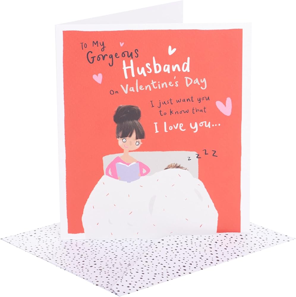 Gorgeous Design Husband Valentine's Day Card