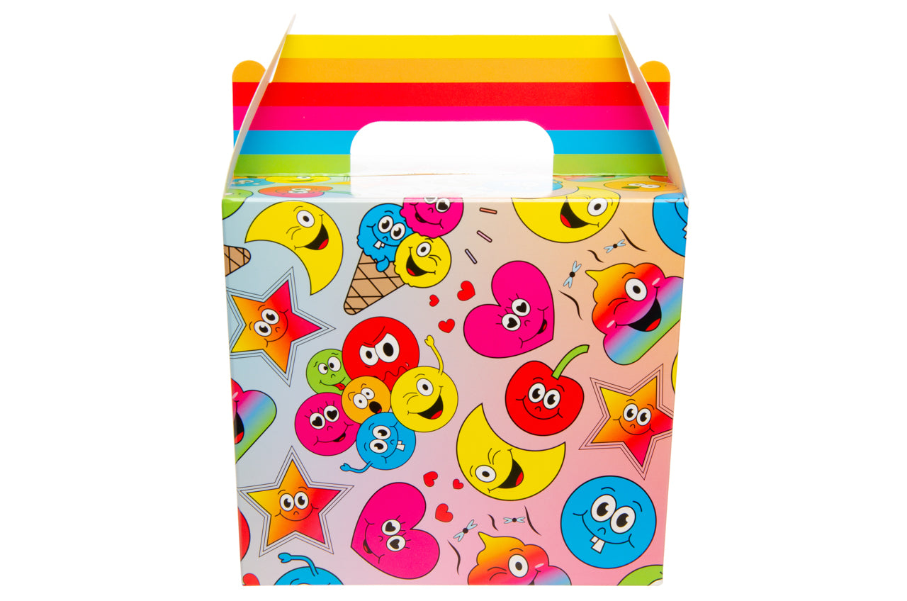 Pack of 12 Emotion Party Lunch Boxes