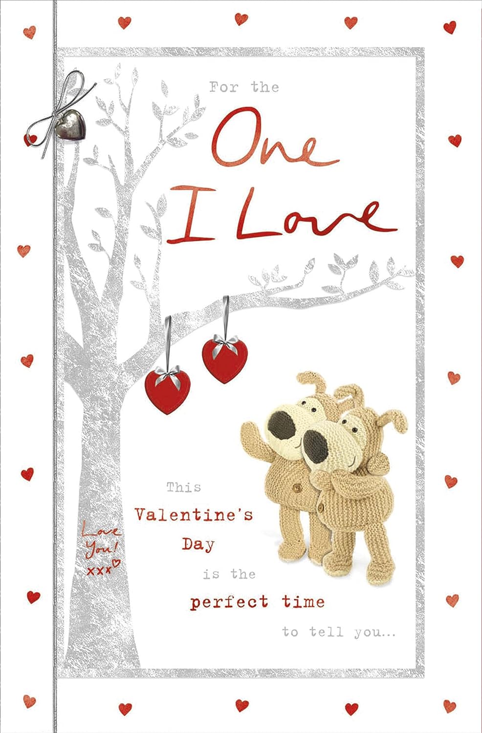 This is The Perfect Time To Tell You...Boofle Valentine's Day Greeting Card