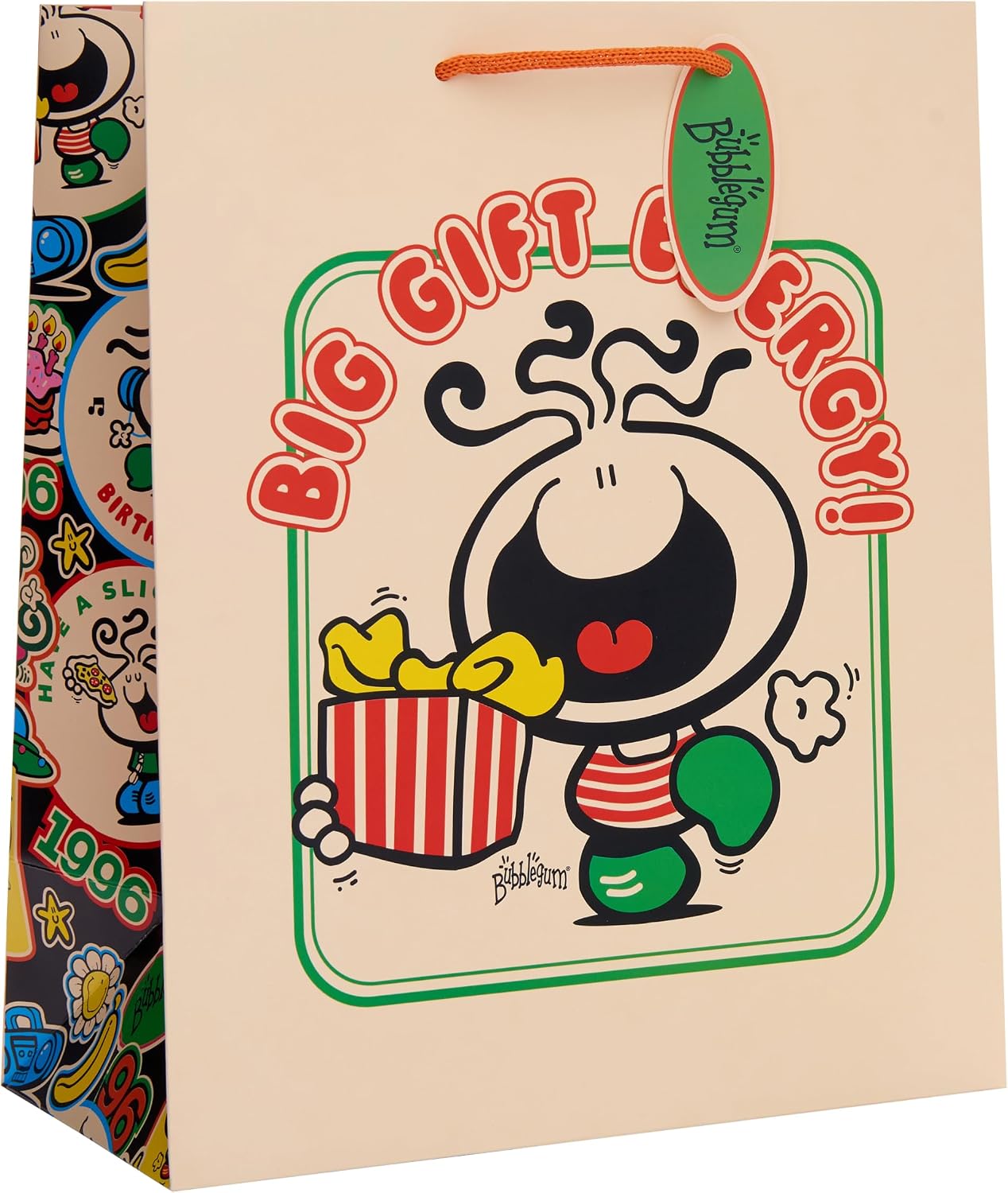 Donut Worry Design Medium Gift Bag for All Occasions