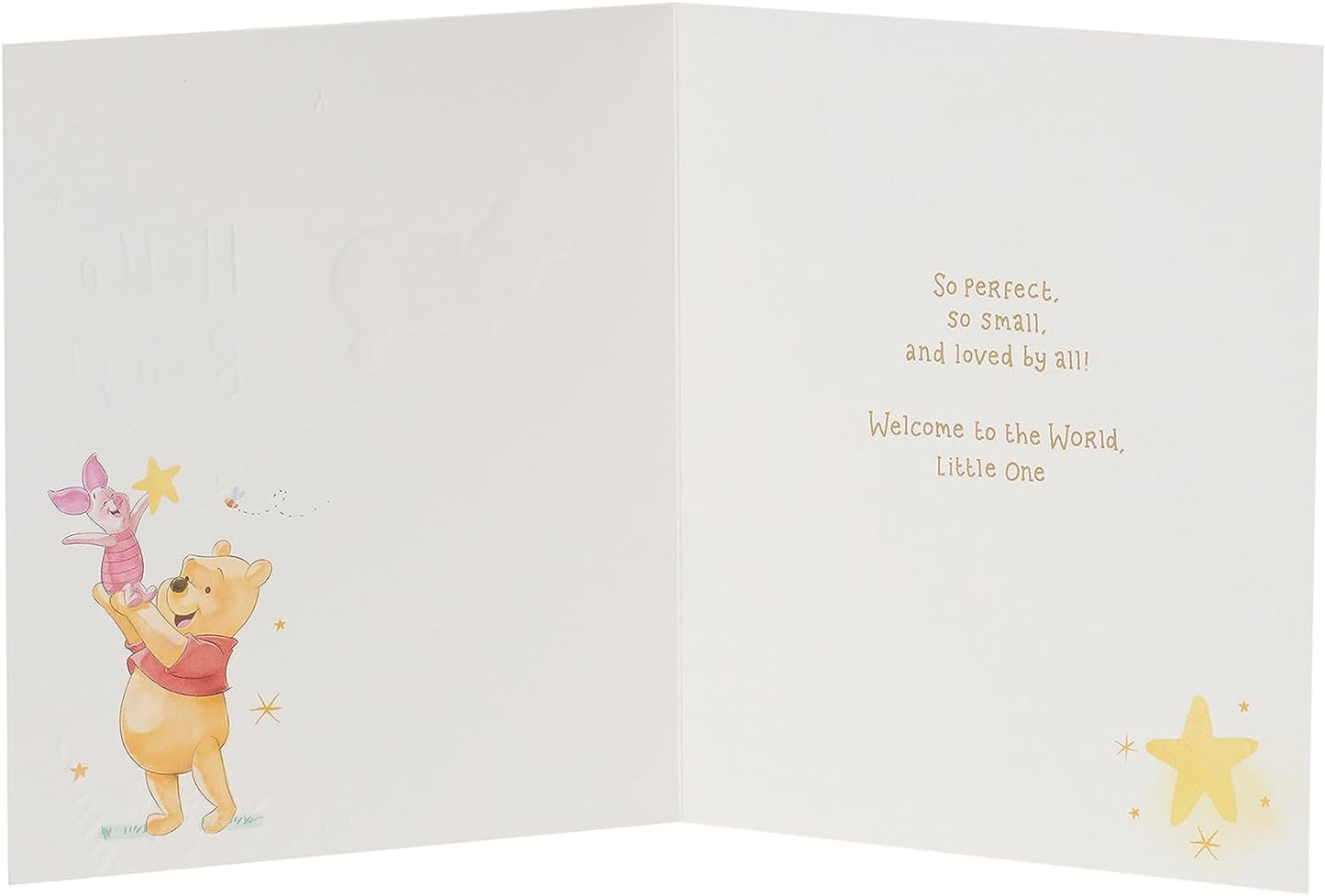 Moon Design Winnie The Pooh New Baby Card