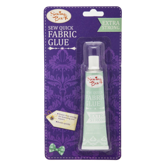 Pack of 12 Sew Quick Fabric Glue 30ml