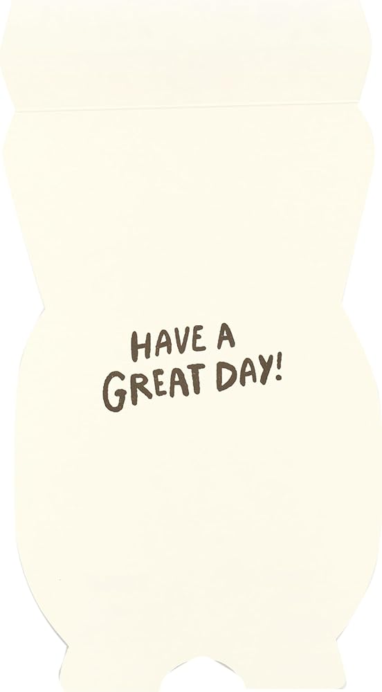 Toilet Novelty Design Humourous Father's Day Card