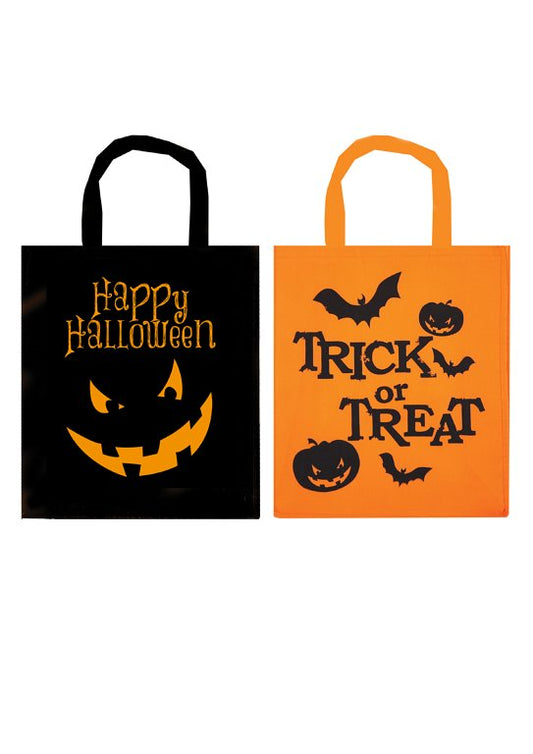 Pack of 2 Halloween Treat Bags 28cm x 34cm