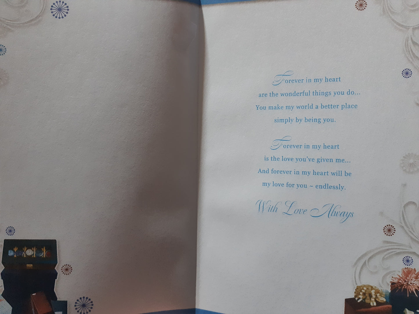 To My Partner On Your Birthday Male Opacity Card