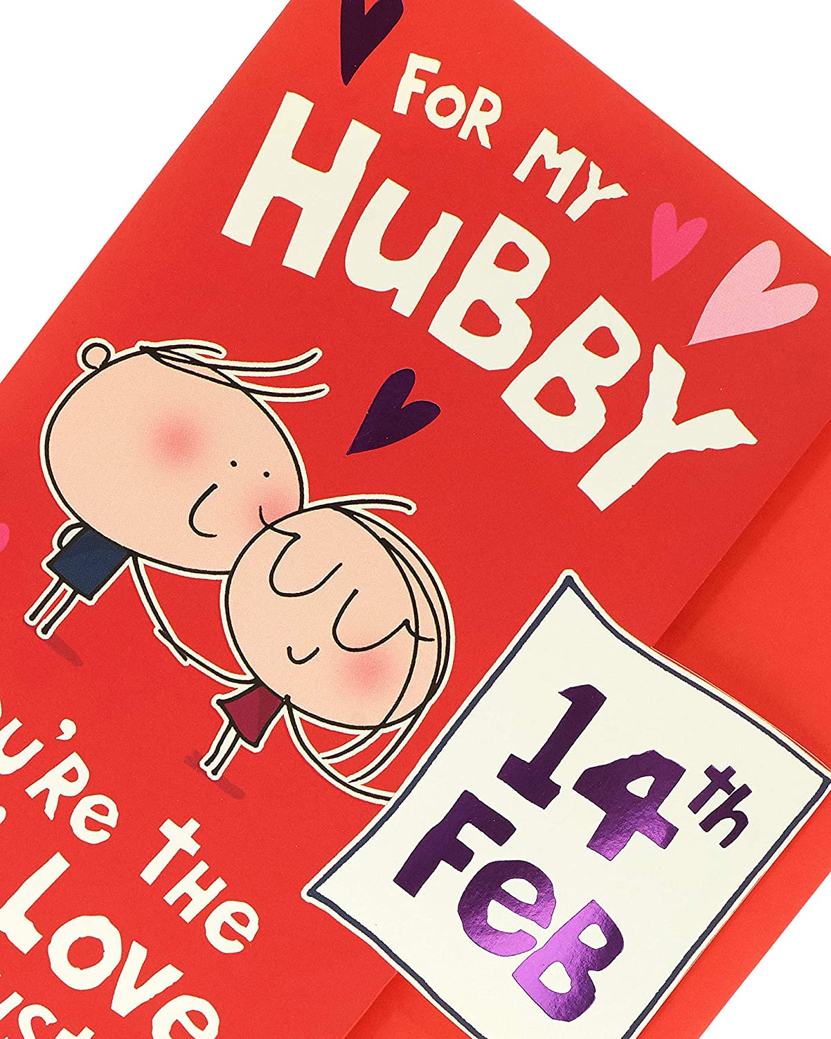 For My Husband Pop-Up Valentine's Day Card