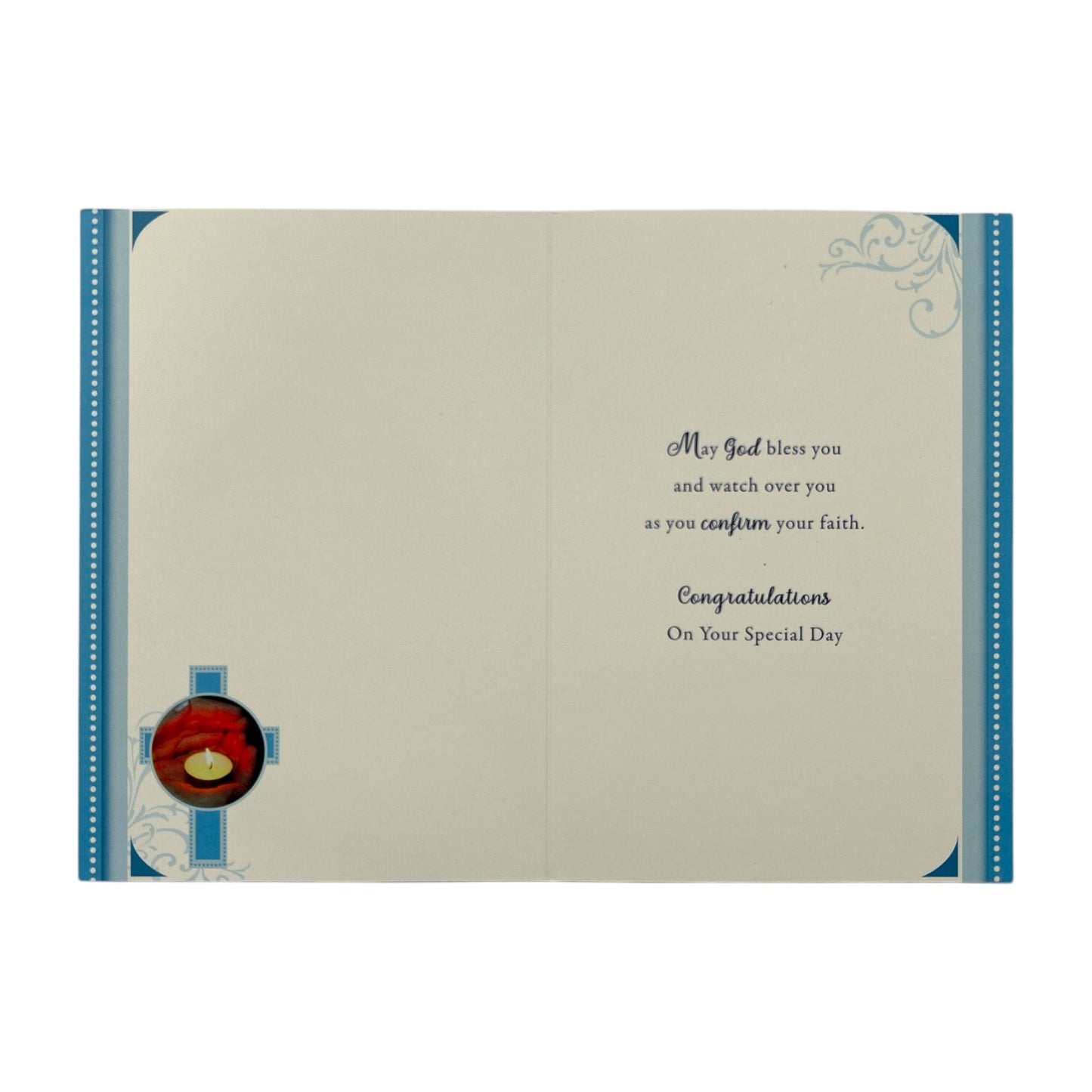 For Son On Your Confirmation Light Of God Design Religious Greeting Card
