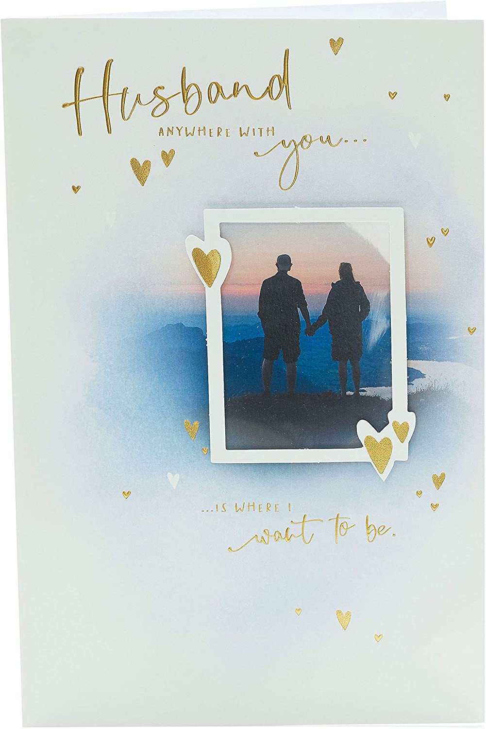 Photographic Valentine's Day Card for Husband