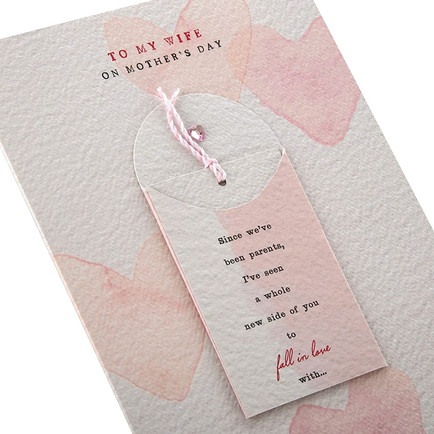 To My Wife Hidden Message Feature Mother's Day Card