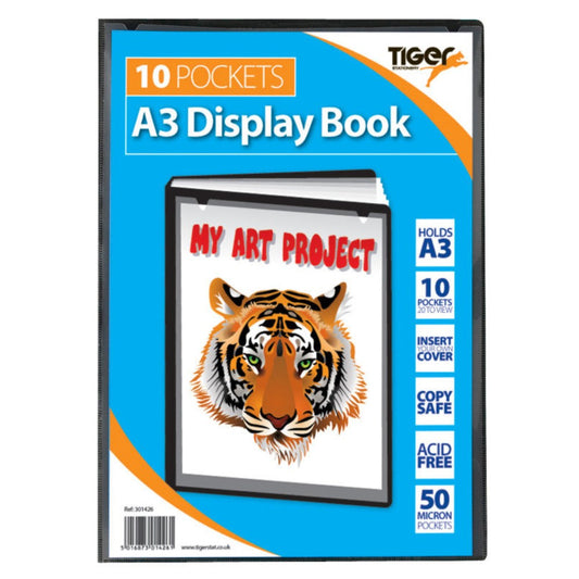 A3 10 Pockets Presentation Display Book
