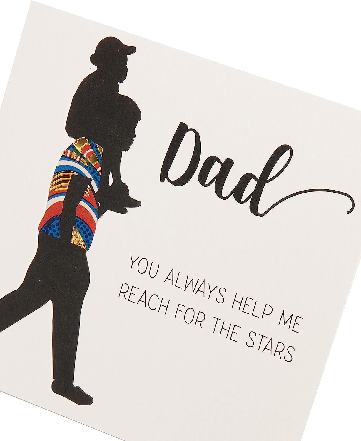 Kindred X Afrotouch Reach For The Stars Dad Birthday Card