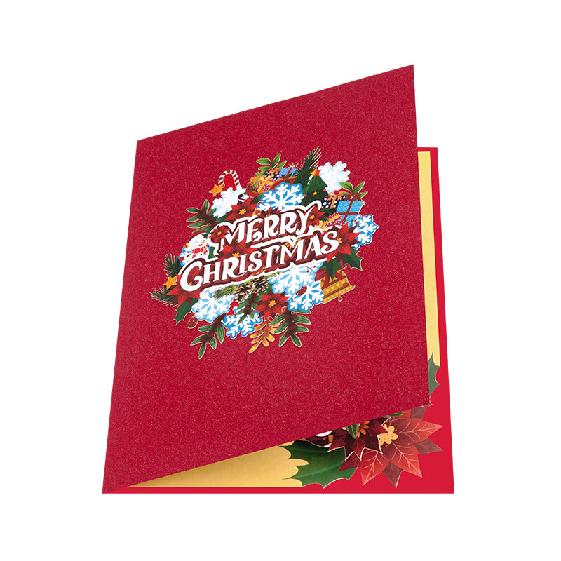 Season’s Sparkle 3D Christmas Pop Up Card
