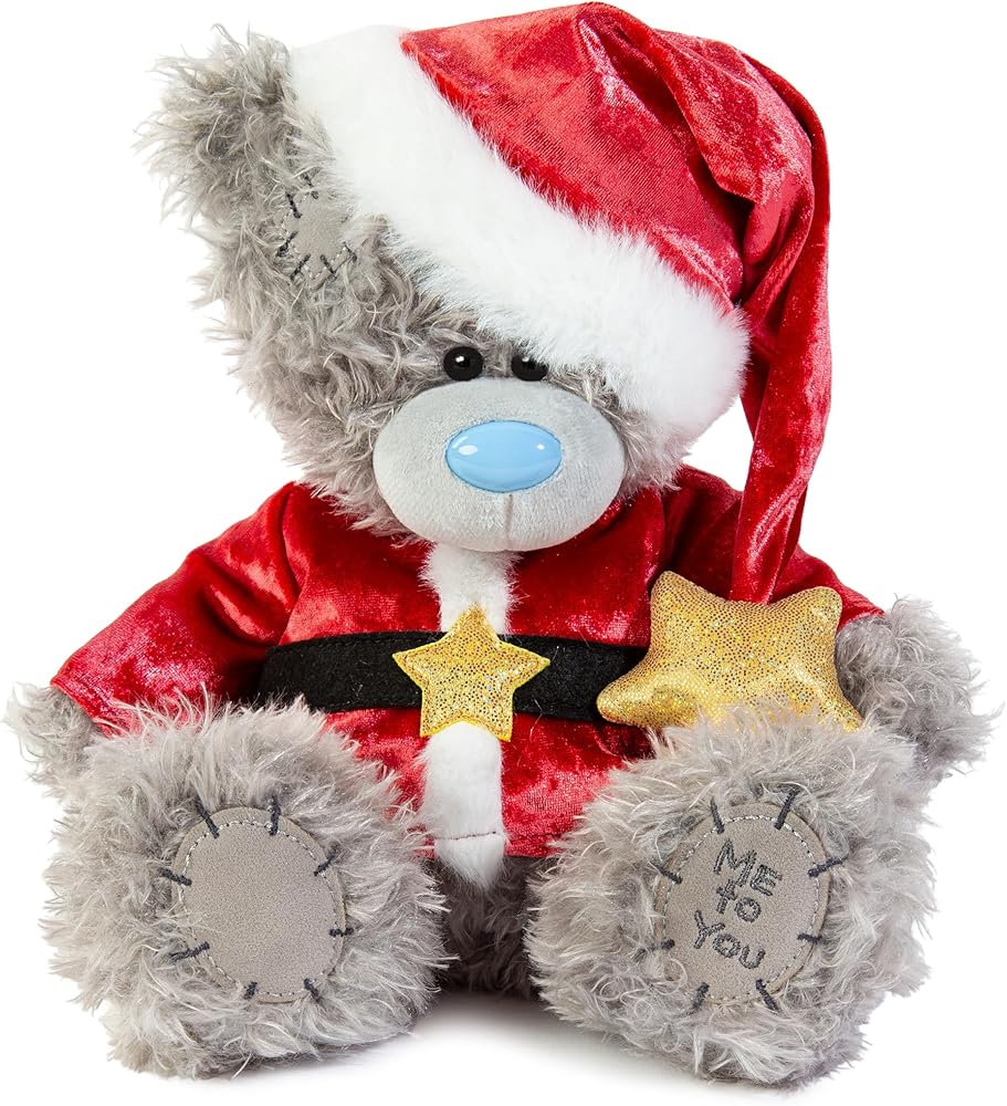 Me to You Tatty Teddy 19cm-High Cute Santa Bear In Luxury Gift Box Signature Collection