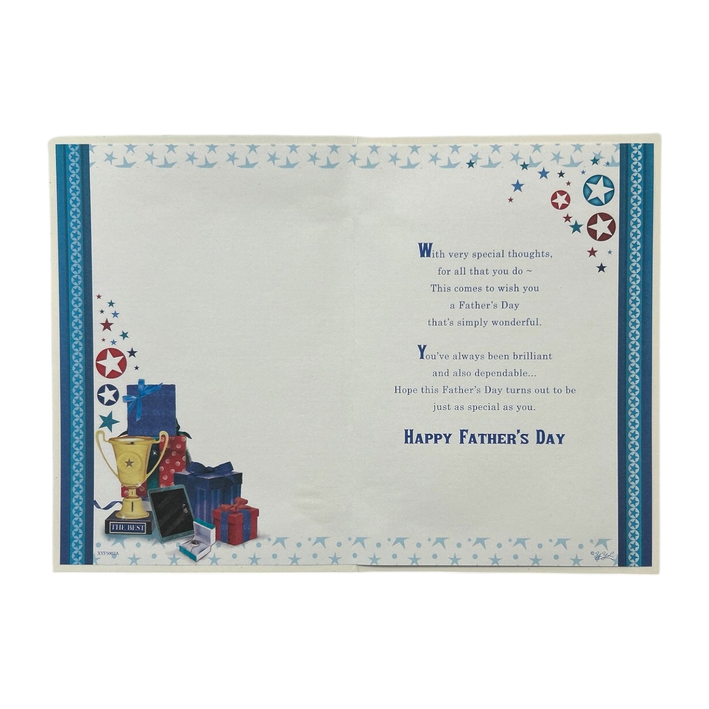 Especially For You Trophy Gifts And Rewards Design Father's Day Card