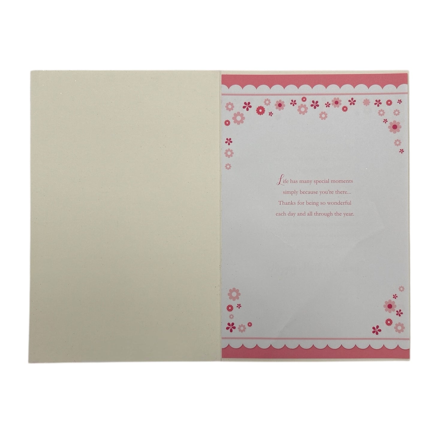 To The Women In My Life Glitter Flower Design Mother's Day Card