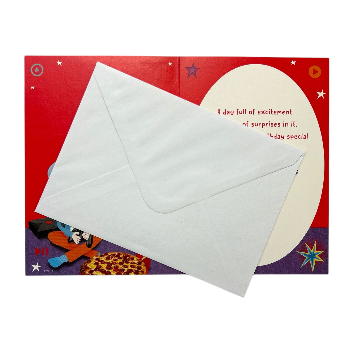 Age 11 Male Juvenile Trendy Pops Boy Playing Game Design Birthday Card