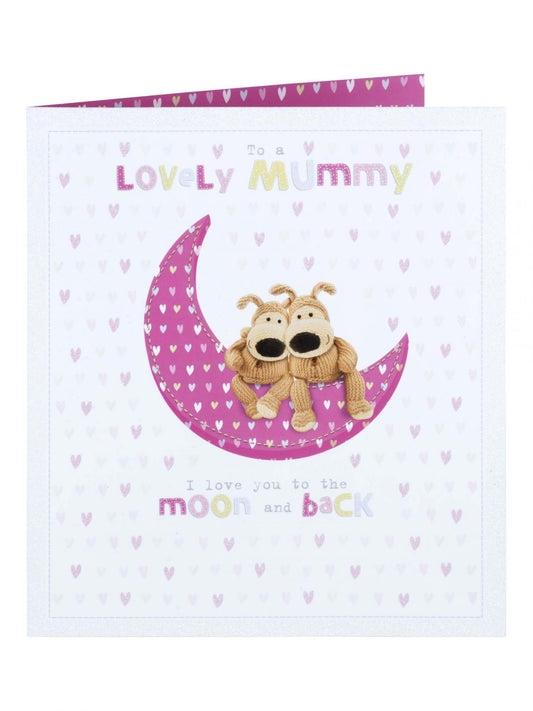 Boofle On Moon Lovely Mummy Mother's Day Large Card