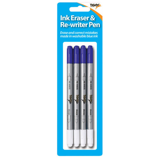 Pack of 4 Ink Eraser & Re-Writer Pens