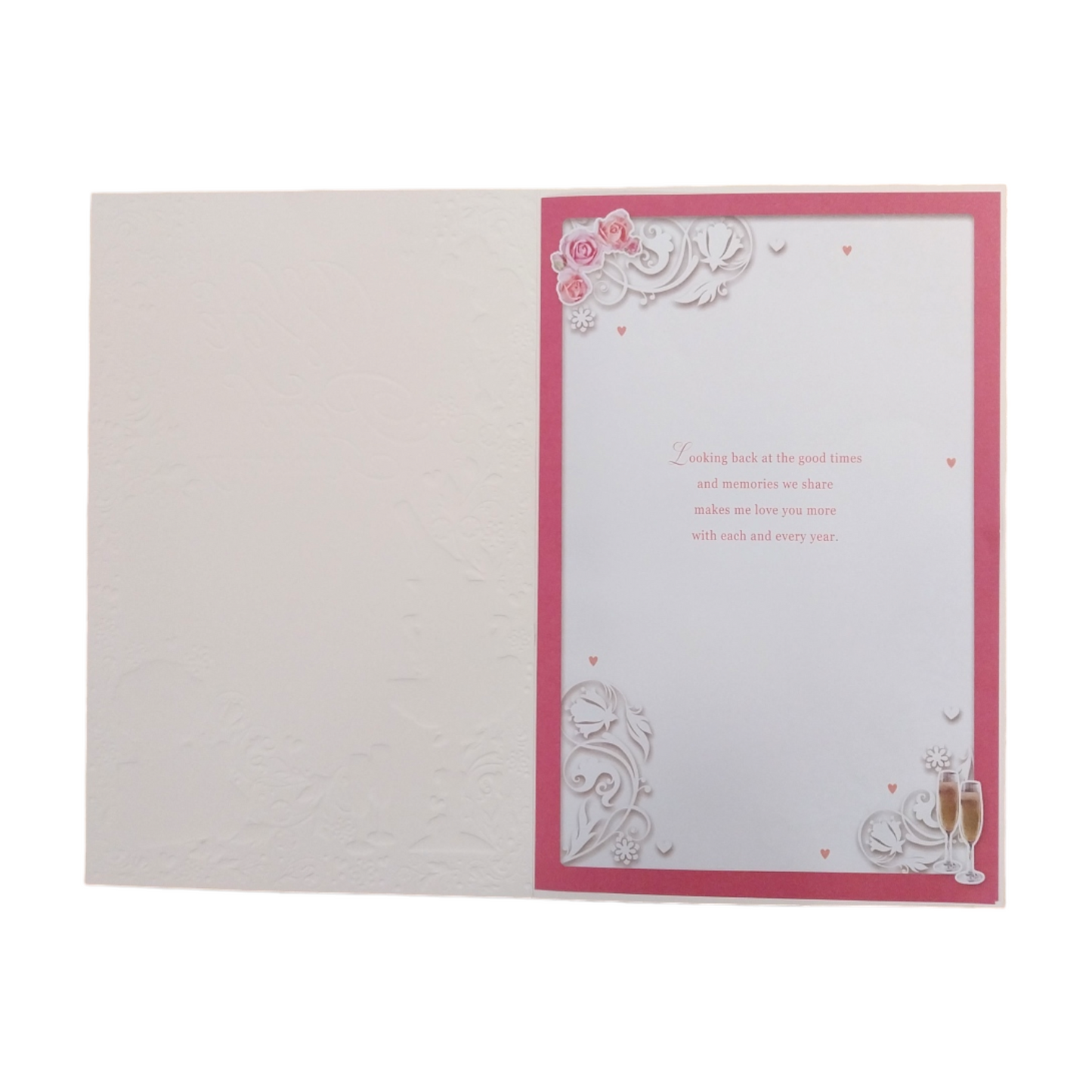To Wife Celebrating Love and Happiness Pearl Anniversary Opacity Card