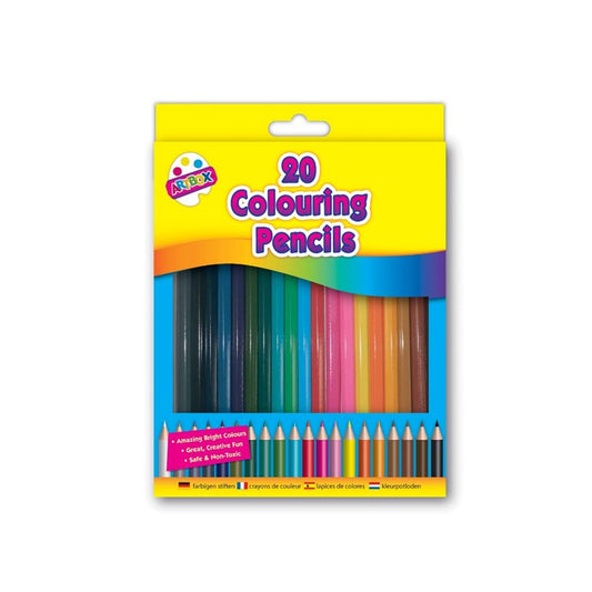 Pack of 20 Full Size Colouring Pencils
