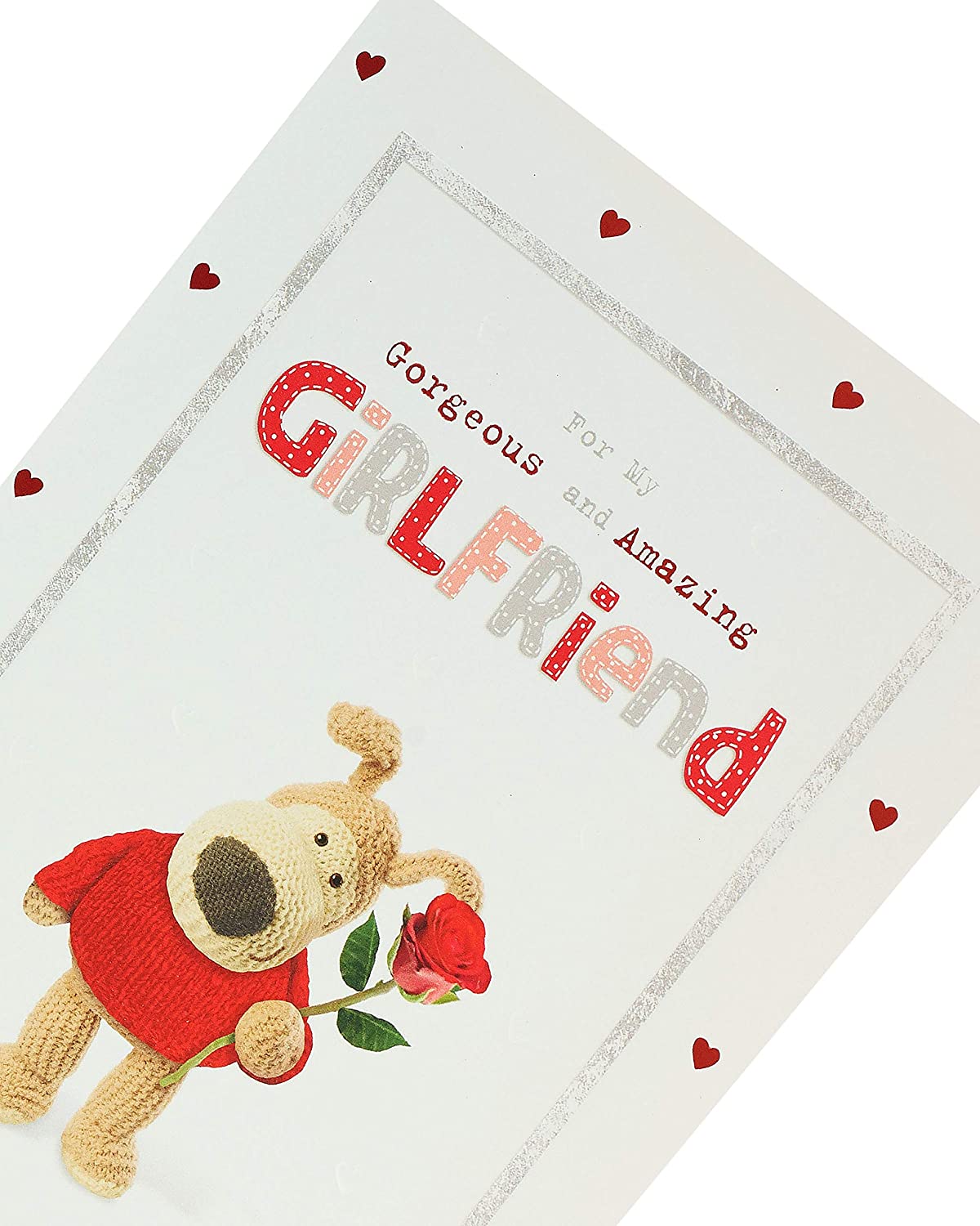 For My Gorgeous and Amazing Girlfriend Boofle Valentine's Day Card