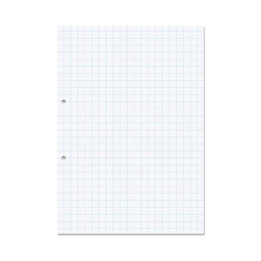 Rhino A4 Punched 500 Leaf 10mm Squared Exercise Paper