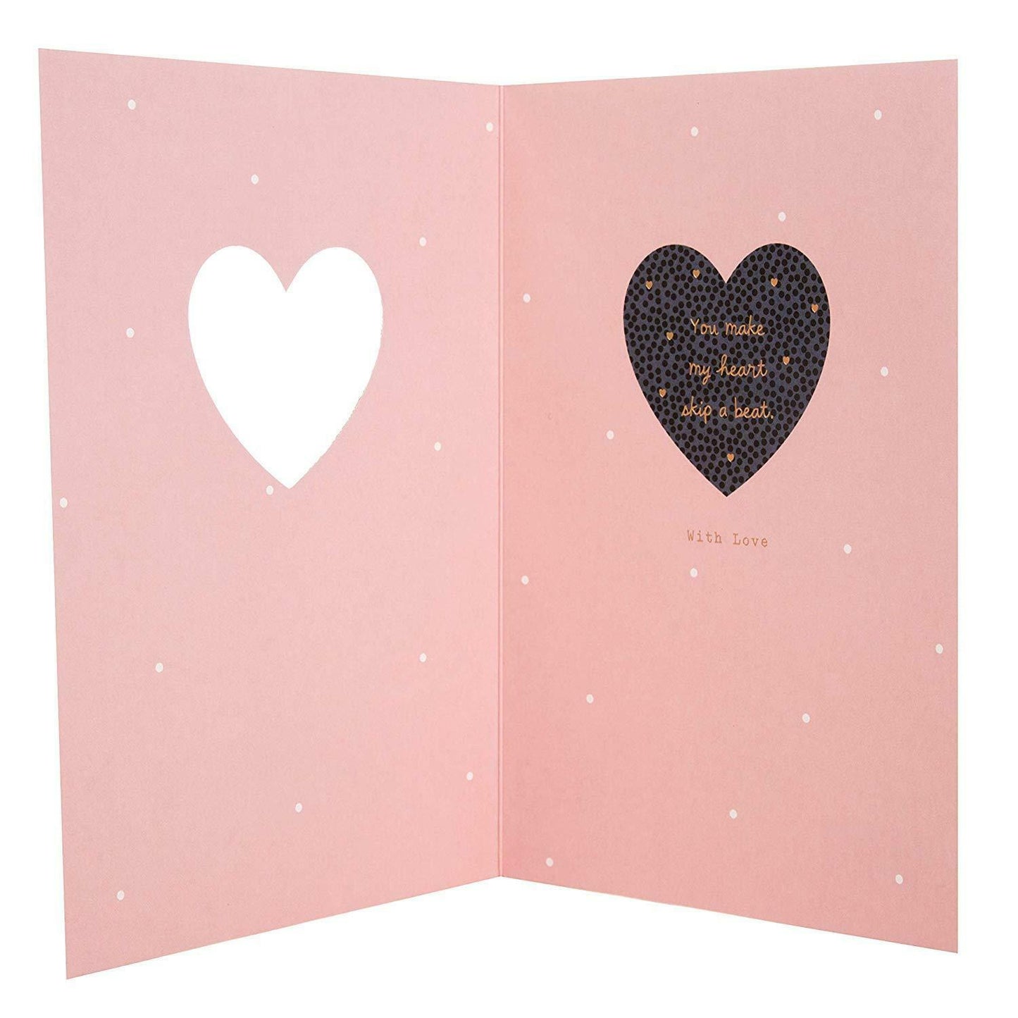 'Heart Skip A Beat' Valentine's Day Card 