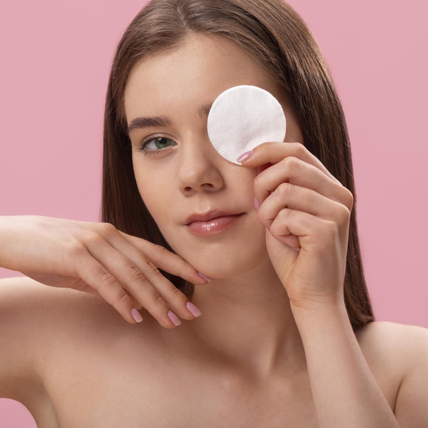 Pack of 80 Round Cotton Wool Pads