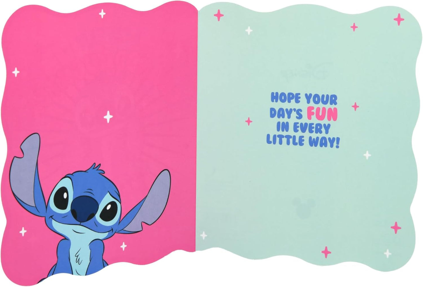 Disney Stitch Granddaughter Birthday Card 