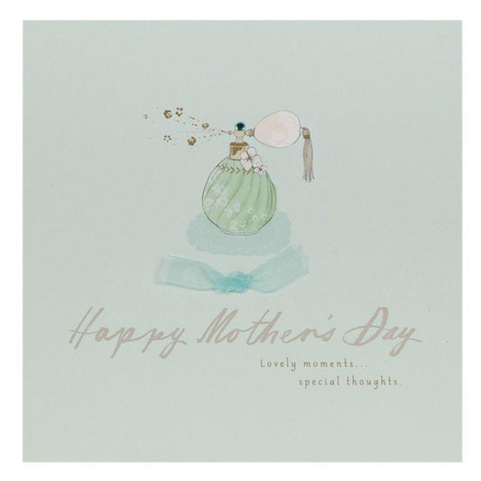 'Contemporary Ribbon' Medium Square Mother's Day Card