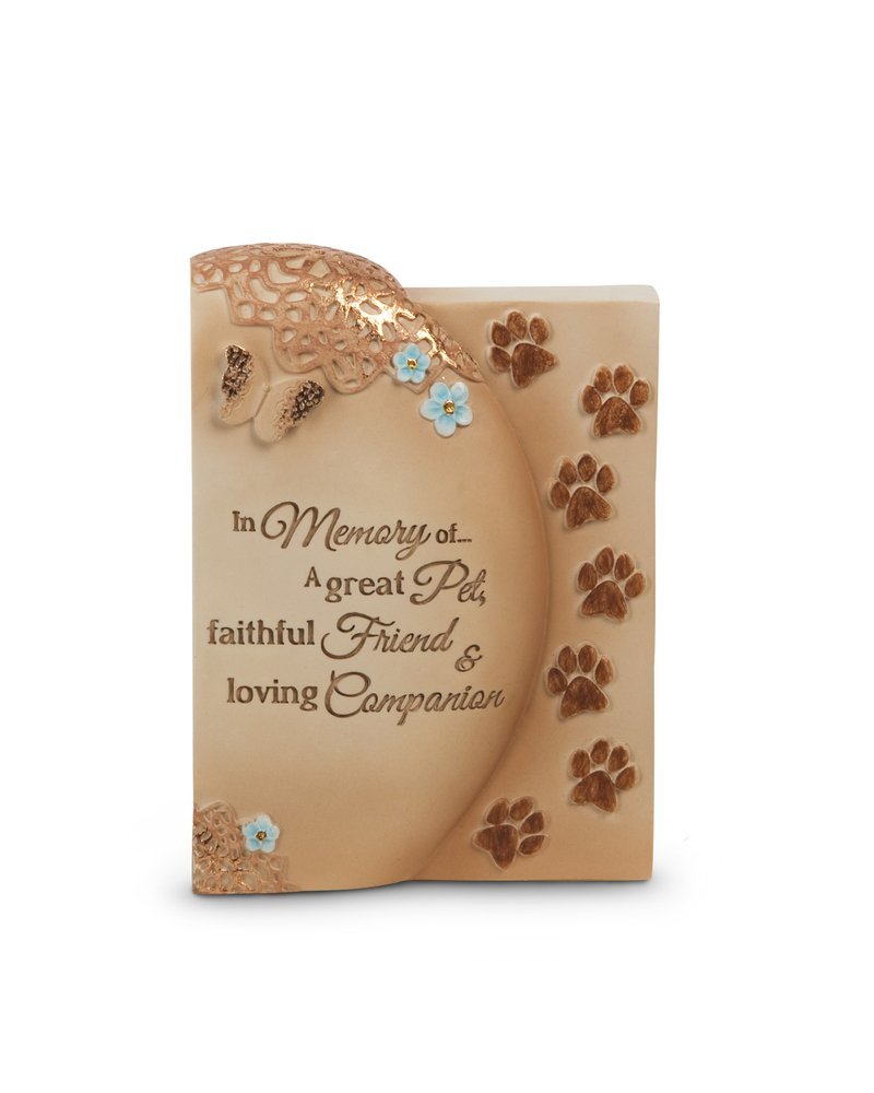 Pavilion Gift Company 19053 Light Your Way Memorial Faithful Friend Plaque, 4-Inch