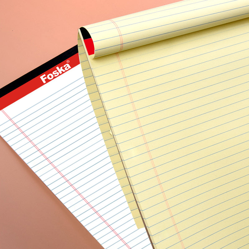 Pack of 6 A5 50 Sheets Legal Pads