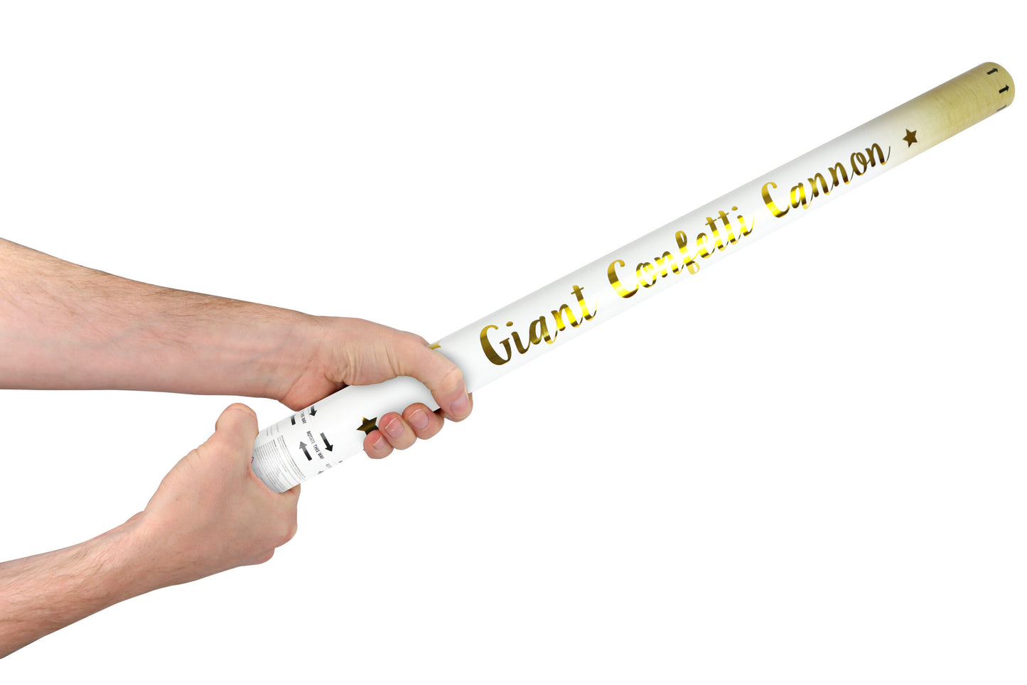 Gold Paper Confetti Shooters 80cm