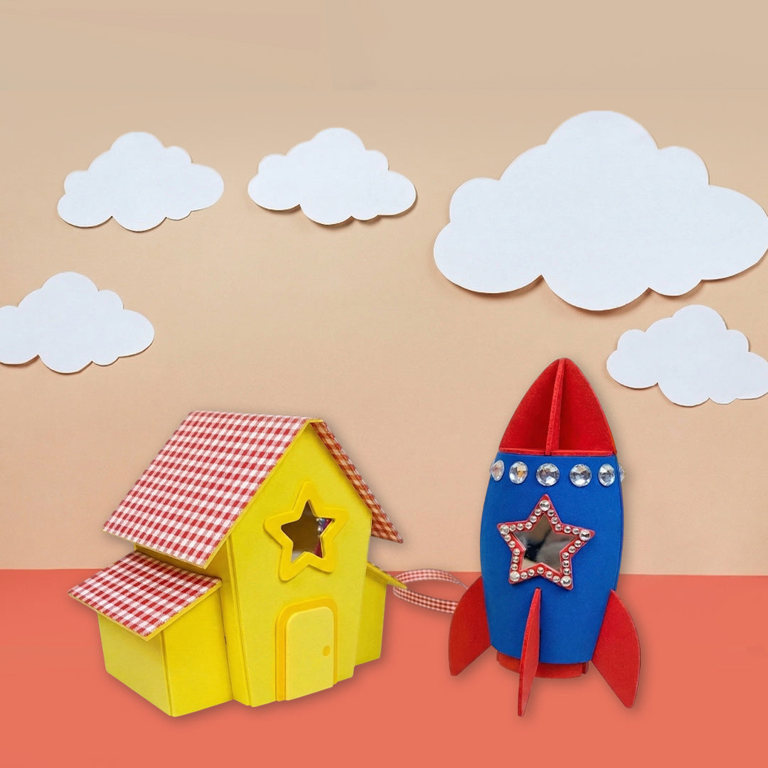 Pack of 10 A5 Light Green Coloured Eva Foam Sheets