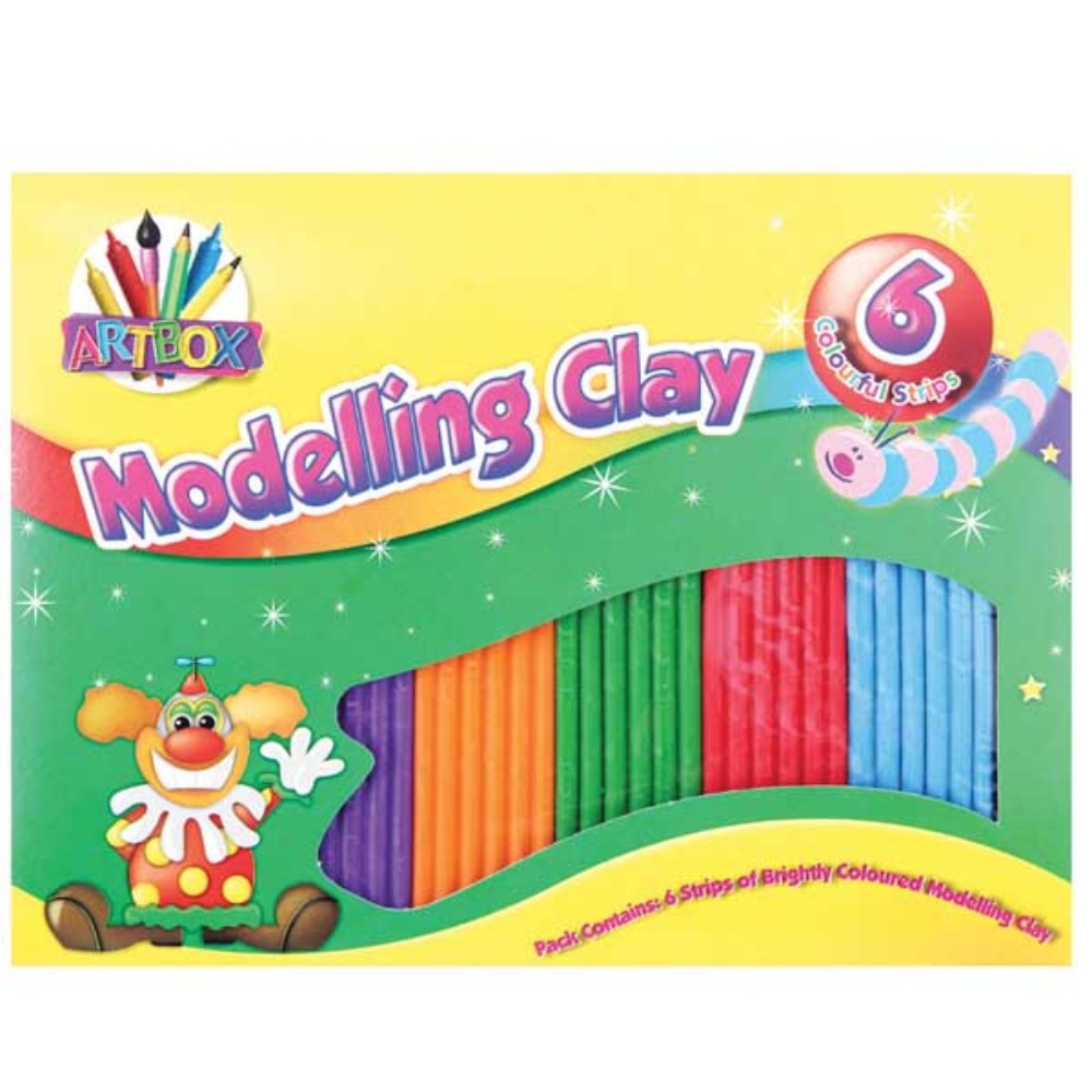 6 Strips of Modelling Clay