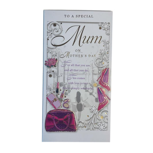 To Special Mum Women's Accessories Design Mother's Day Card