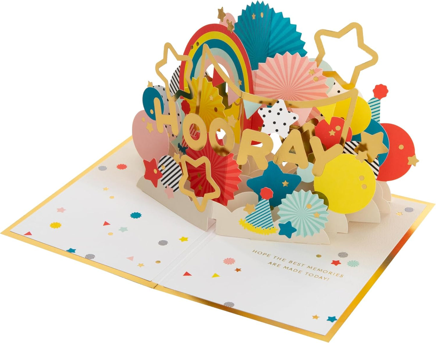 Any Occasion Celebration 3D Pop Up Birthday Graduation Congratulations Card 
