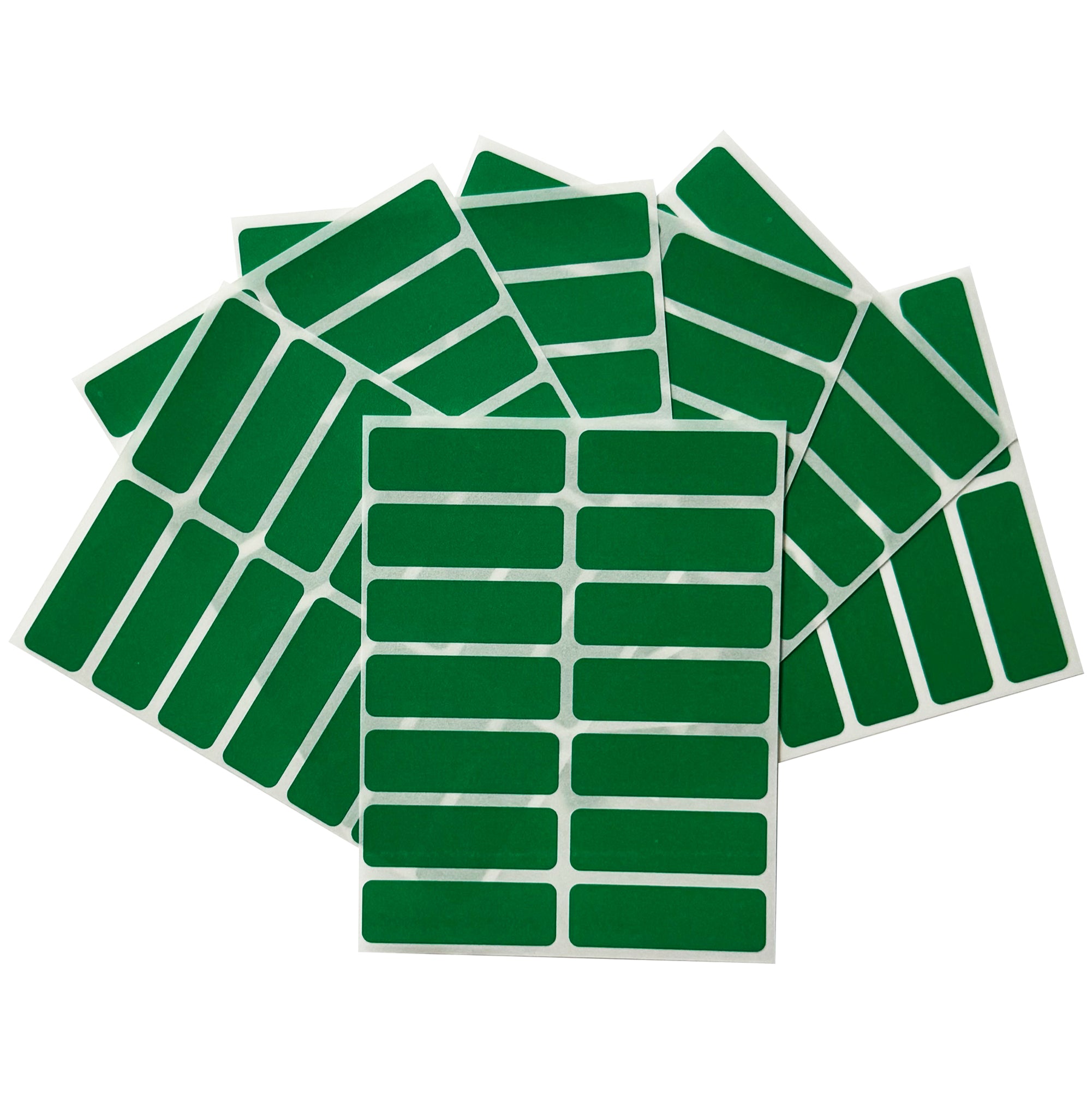 Green Rabbit Rectangle Label Pack of 980 Green 12x38mm Rectangular Labels - Adhesive Stickers– Shop Inc