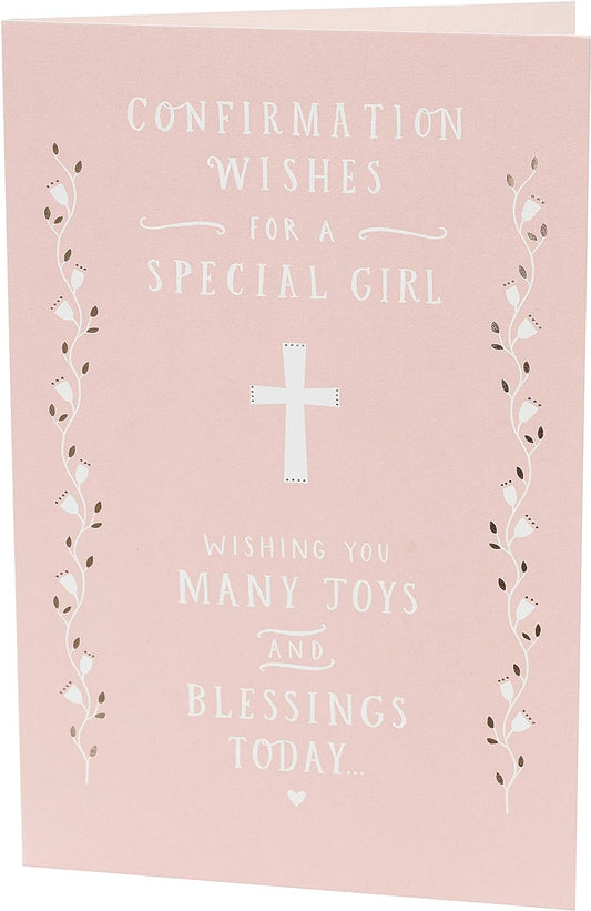 For a Special Girl Confirmation Congratulations Card