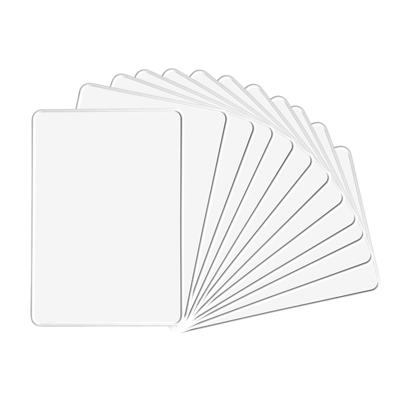 A4 Double Sided Magnetic Erasable MDF Plain Whiteboard With White Border
