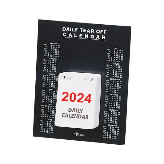 2024 Daily Tear Off Desk Calendar