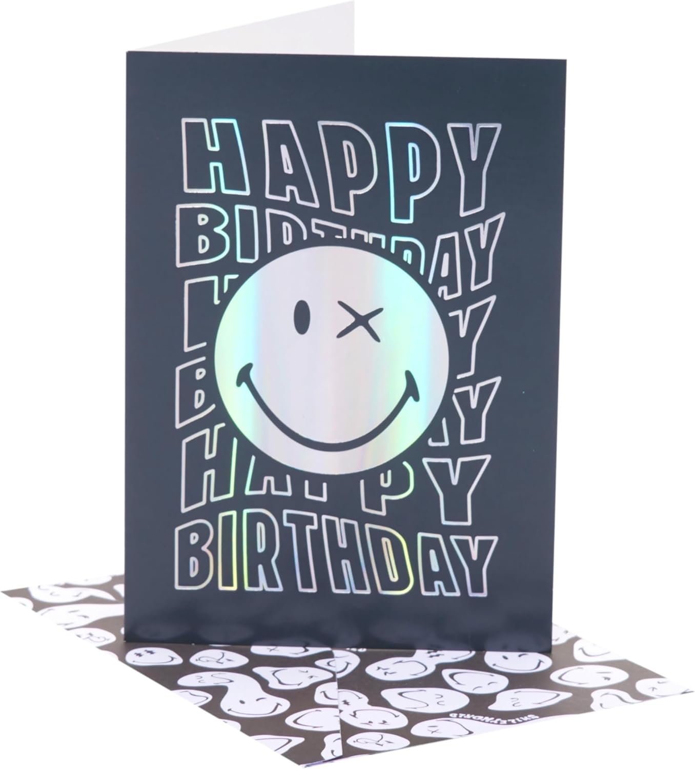 Smiley World Birthday Card
