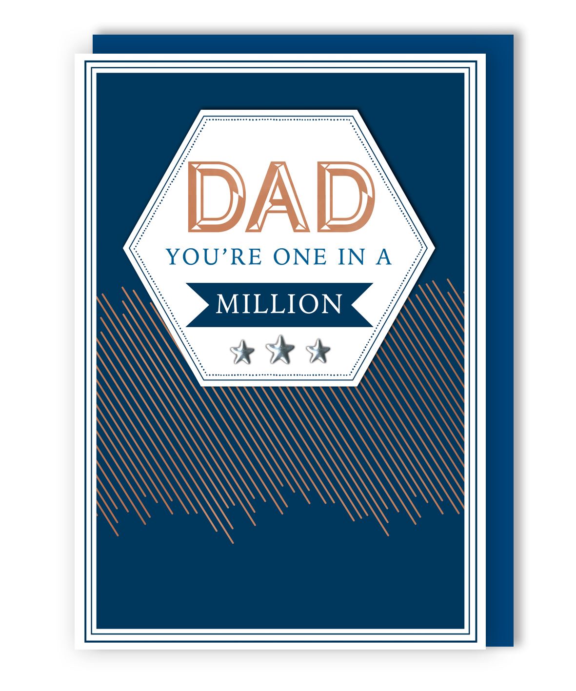 You're One in A Million Dad Father's Day Card