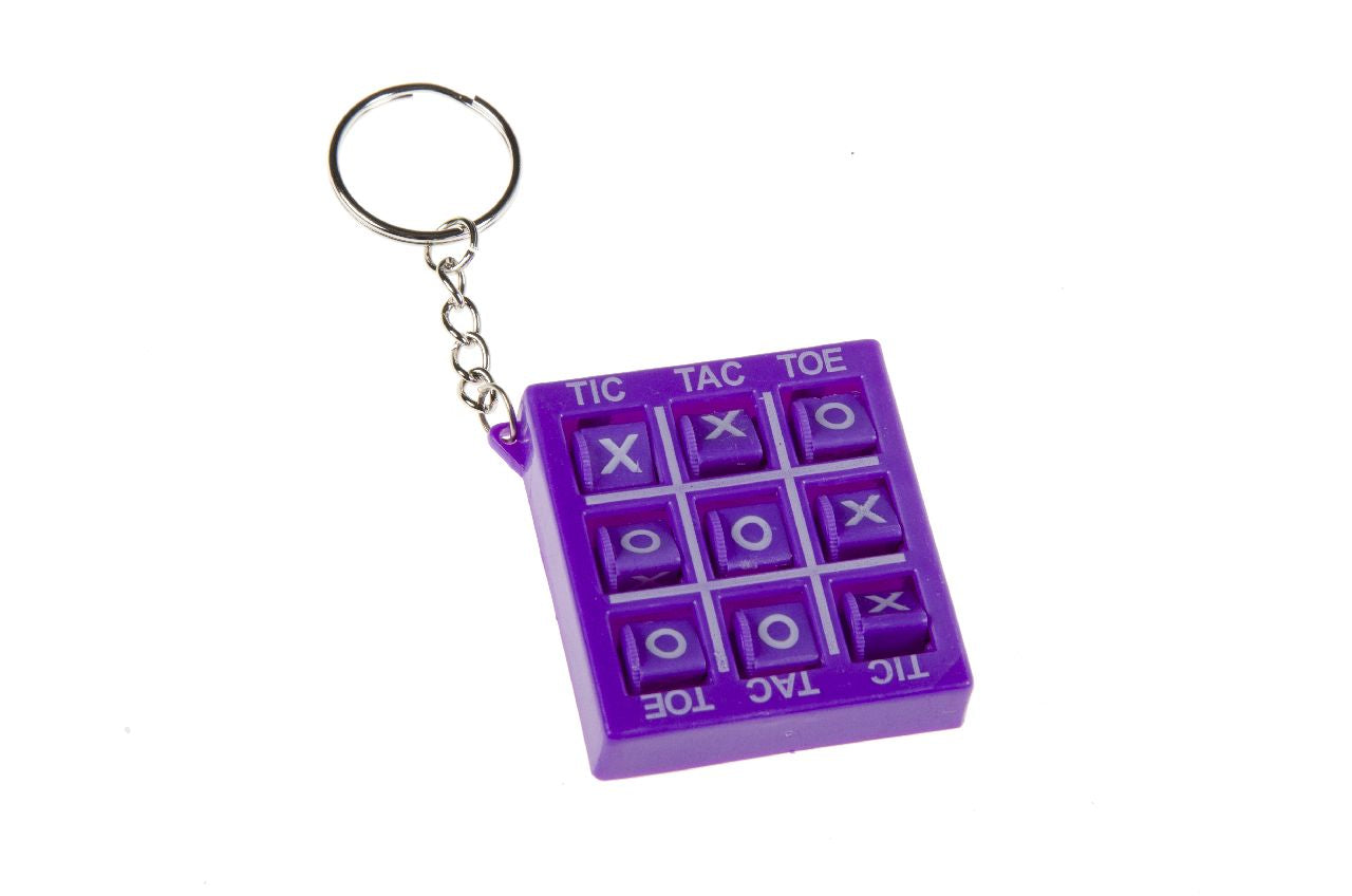 Tic Tac Toe Key Chain