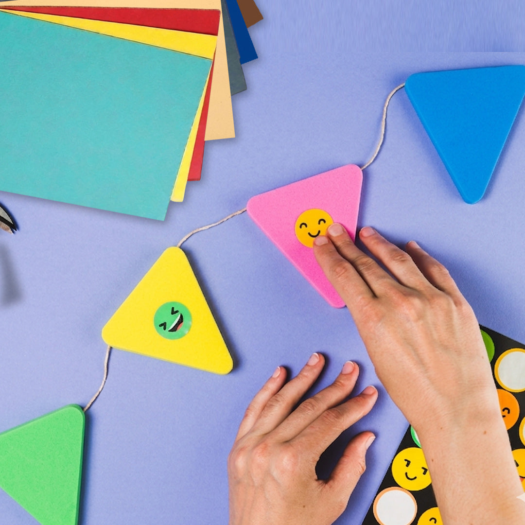 Pack of 10 A4 Green Coloured Eva Foam Sheets