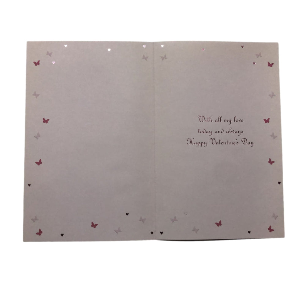 To My Gorgeous Wife You Mean The World To Me Valentine's Day Card
