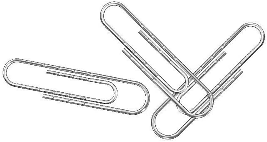 Q-Connect Paperclips Wavy 77mm (Pack of 100) KF27004