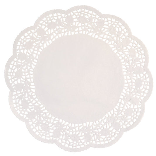Pack of 28 White 8.25" Doilies
