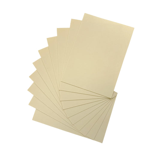 Pack of 200 A5 Ivory Coloured EVA Foam Sheets