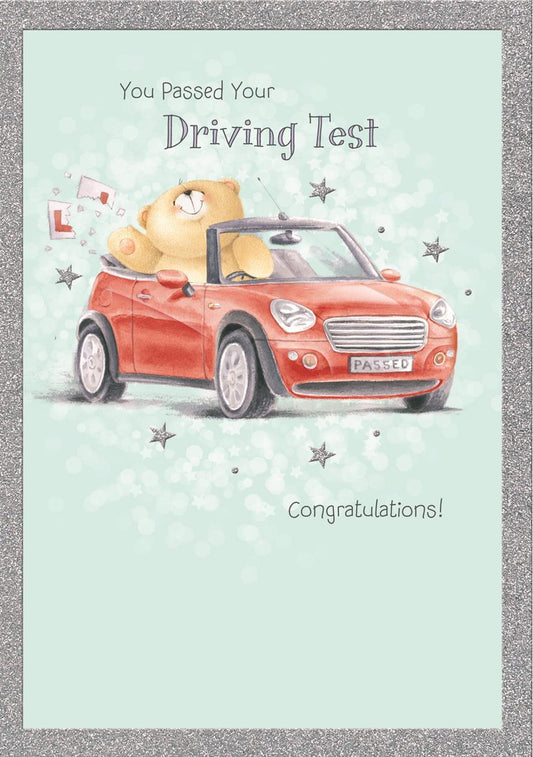 Congratulations on Passing Driving Test Forever Friends Card